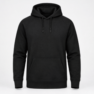 Custom Black Fleece Hoodie