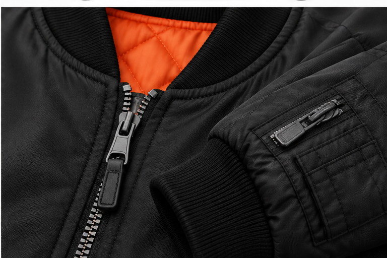 Custom Bomber Jacket – Premium Casual Outerwear - Image 3