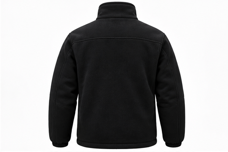Custom Full-Zip Fleece Jacket – Premium Winter Outerwear - Image 2