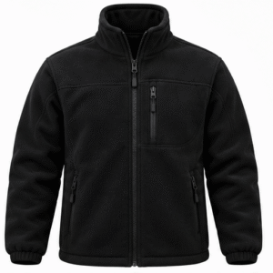 Custom Full-Zip Fleece Jacket – Premium Winter Outerwear