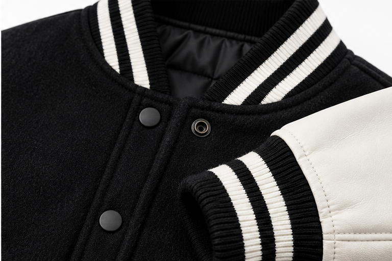 Custom Varsity Jacket – Premium College & Team Outerwear - Image 3